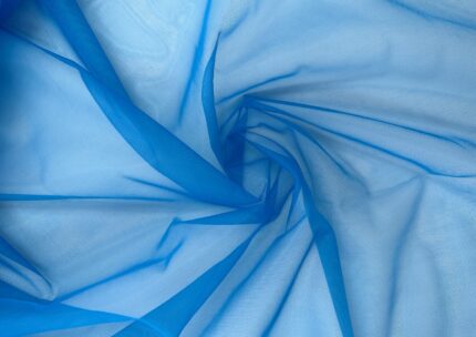 корсетная сетка в цвете аква