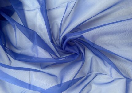 васильковая корсетная сетка