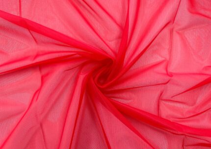 красная корсетная сетка