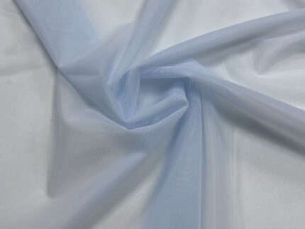 корсетная сетка голубого цвета для пошива нижнего белья