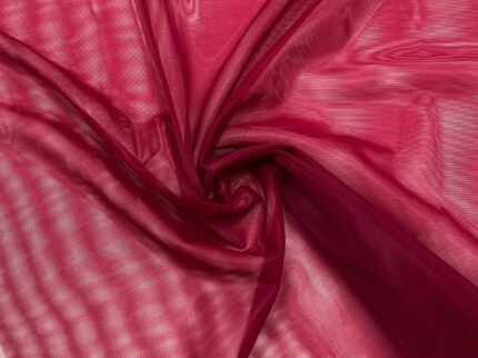 корсетная сетка бордовая